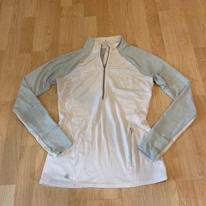 Athleta quarter zip pull over